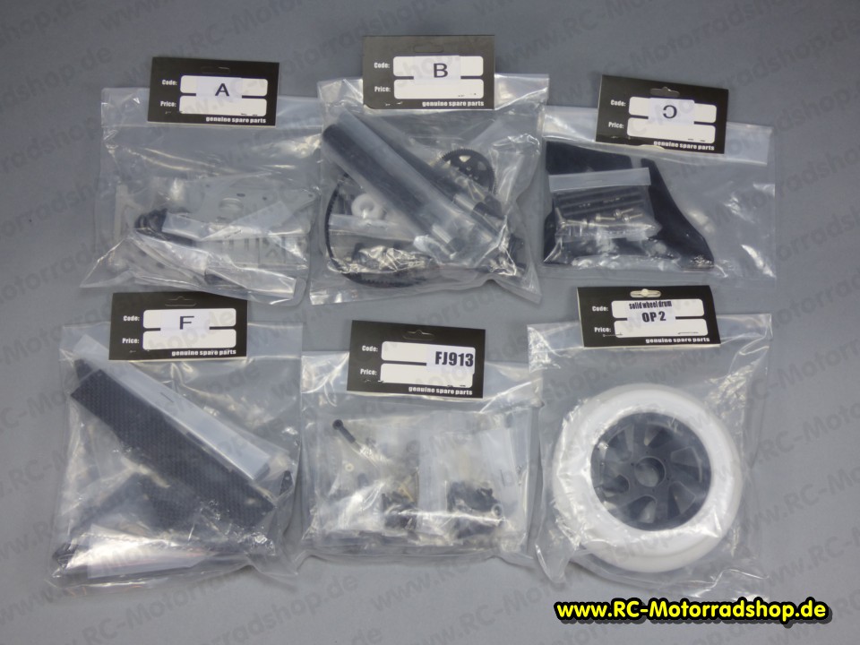 FJ913-KIT: FIJON FJ913 Elektro RC-Bike 1:5 (Bausatz - KIT-Version) FJ913-KIT